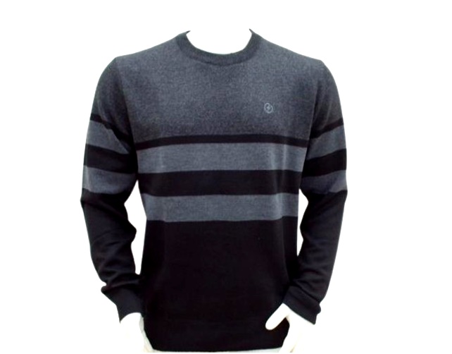 Blusa Openshock Adulto Masculino Lã/Acrilico Listrada