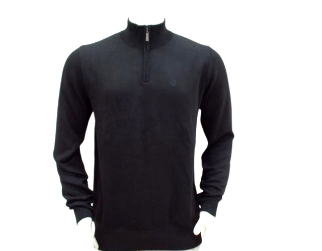 Blusa Openshock Adulto Masculina Lã/Acrílico 1/2 Zíper