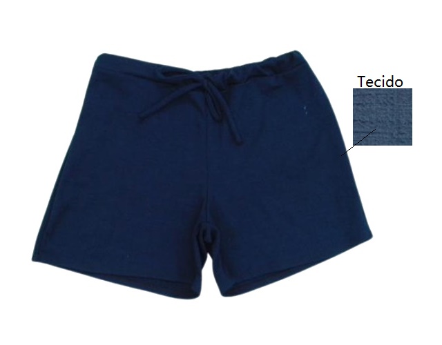 Short Exportline Adulto Extra Grande Feminina Jacquard