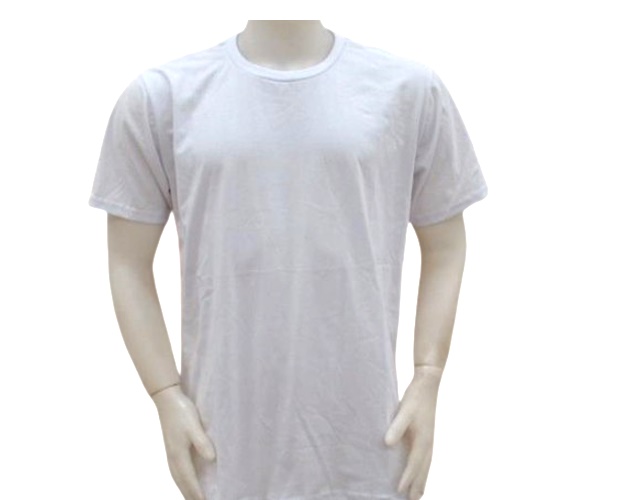 Camiseta Alfadez Adulto  Manga Curta Malha Branca