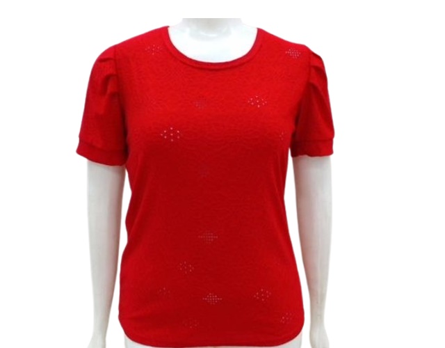 Blusa Armando Adulto Extra Grande  Manga Curta Poliéster Lesi