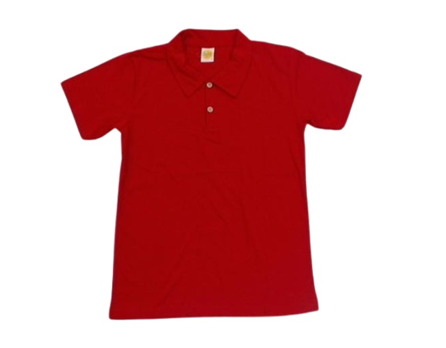 Polo Jaki Juvenil Masculino Manga Curta Malha