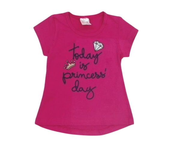 Blusa Minimundo Primeiros Passos  Manga Curta Cotton Mullet