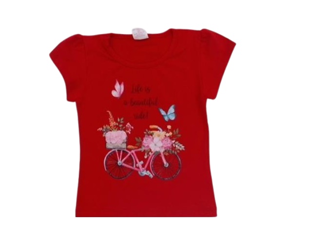 Blusa Minimundo Juvenil  Manga Curta Cotton