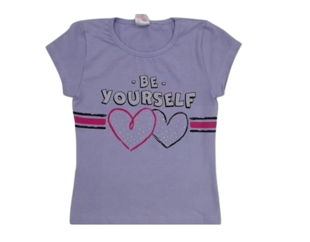 Blusa Minimundo Infantil  Manga Curta Cotton