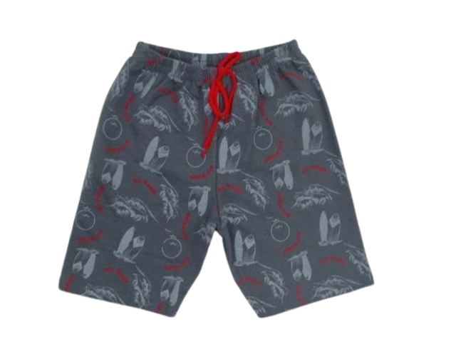 Bermuda Wilbertex Infantil  Moletinho Estampado