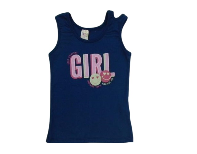 Blusa Trin Juvenil Feminina Regata Ribana Canelada