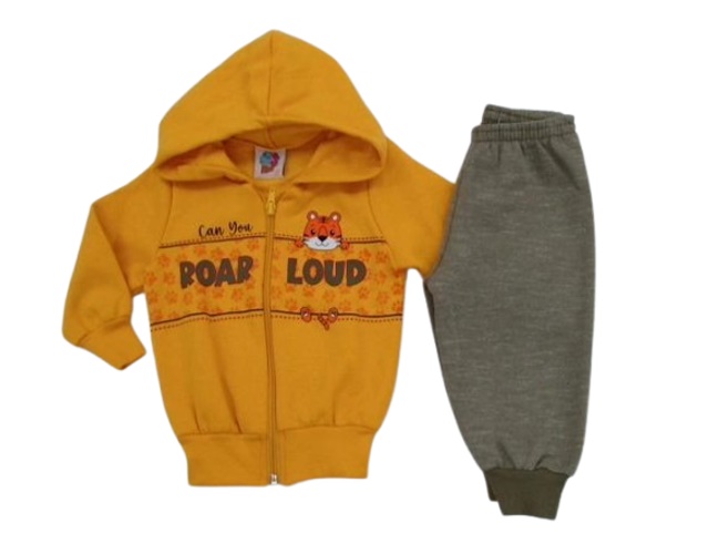 Conjunto Wkids Bebe Masculino Moletom Capuz