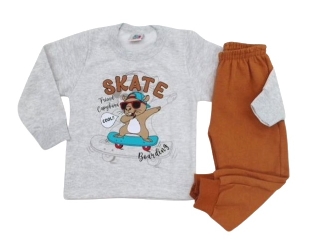 Conjunto Wkids Primeiros Passos Masculino Moletom