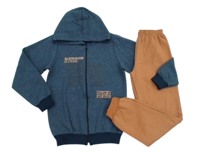 Conjunto Wkids Juvenil Masculino Moletom Capuz