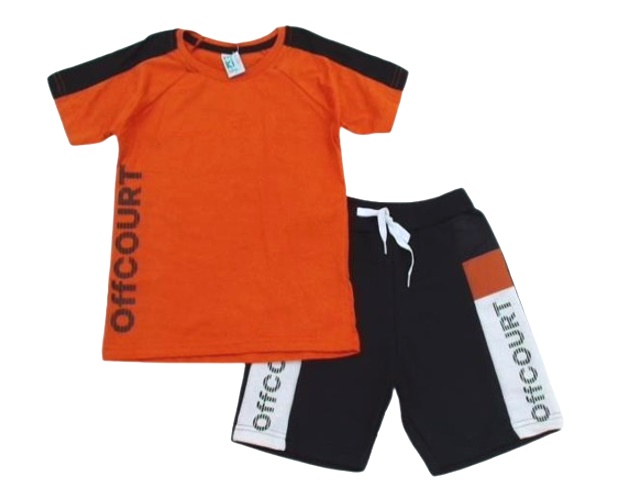 Conjunto Nekinho Infantil  Manga Curta Malha
