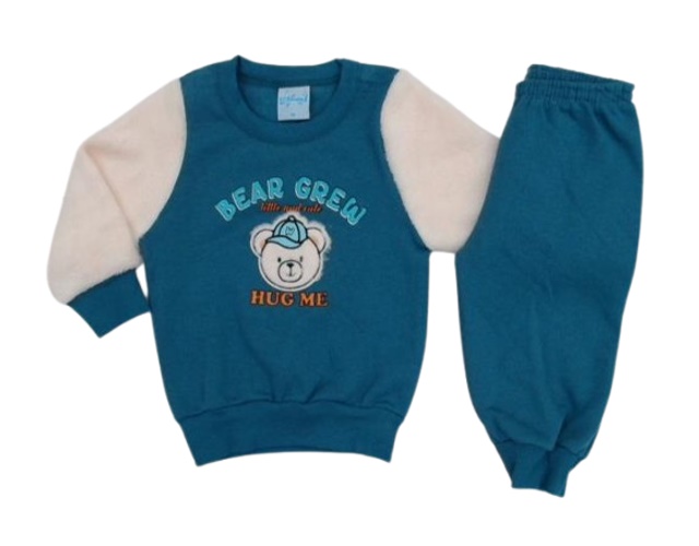 Conjunto Wilbertex Bebe Masculino Moletom