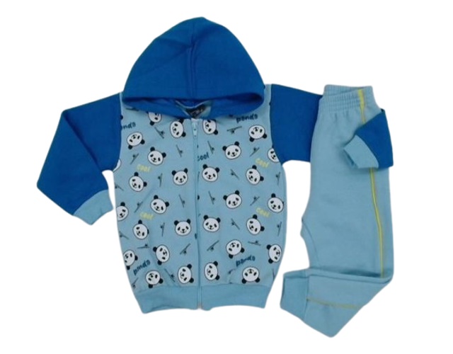 Conjunto Viston Bebe Masculino Moletom Capuz