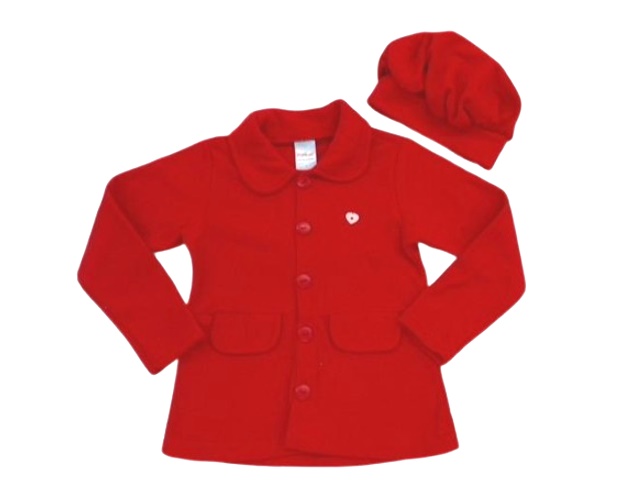Casaco Fantoni Infantil Feminina Soft Boina