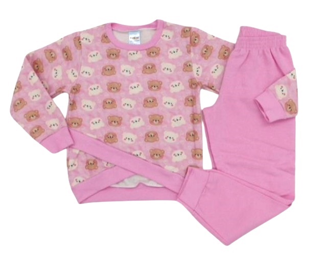 Conjunto Fantoni Infantil Feminino Moletom Calça