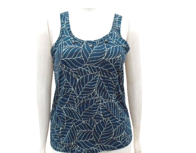 Blusa Vestbem Adulto Extra Grande Feminina Regata Viscolycra Estampado