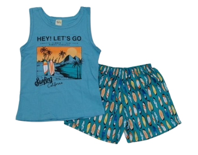 Conjunto Trin Juvenil Masculino Regata Machão Malha