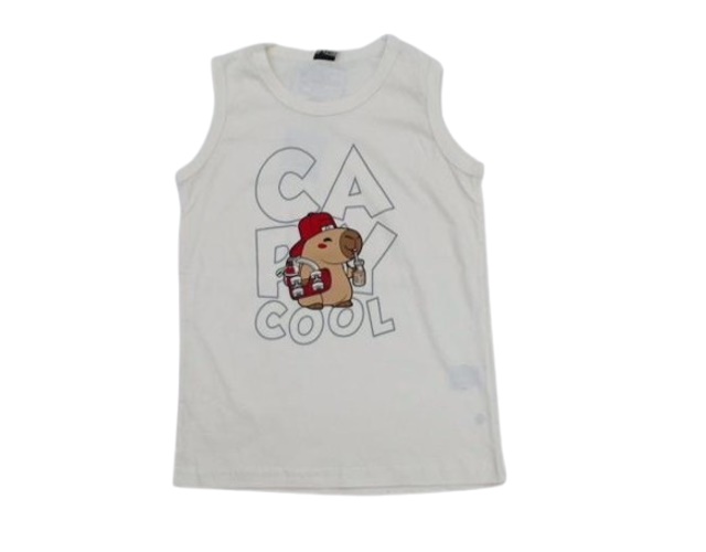 Regata Desayner Infantil Masculino Machão Malha