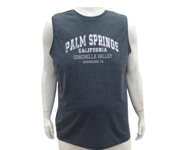 Regata Desayner Adulto Extra Grande Masculino Machão Malha