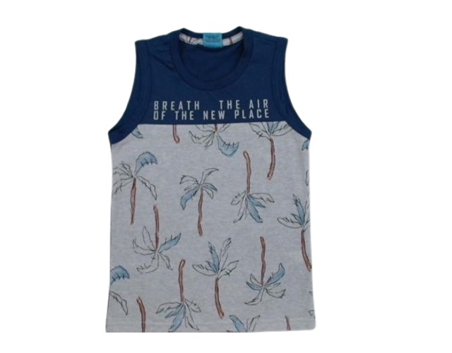 Regata Maro Infantil Masculino Machão Malha