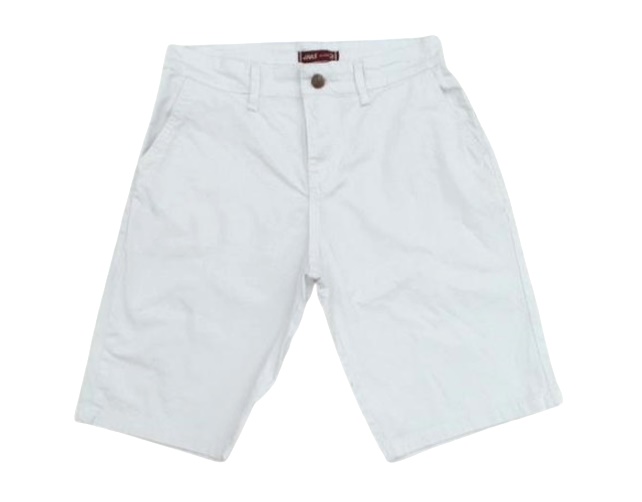 Bermuda Haas Adulto Masculino Sarja Lycra Branca