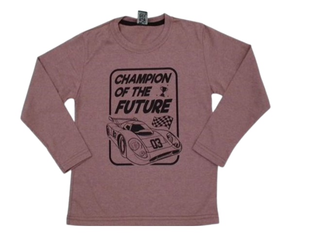 Camiseta Desayner Infantil Masculino Manga Longa Malha