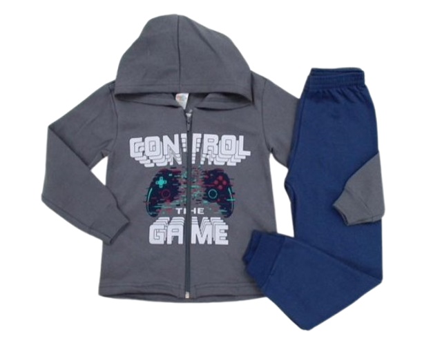 Conjunto Shumakids Infantil Masculino Moletom Capuz