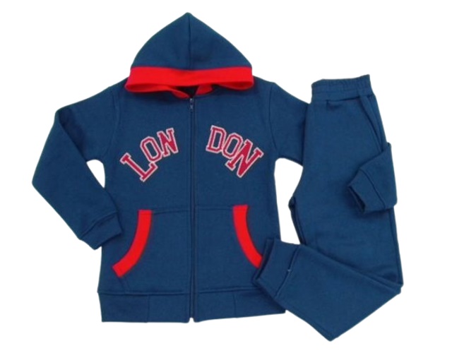 Conjunto Vrasalon Infantil Masculino Moletom Capuz