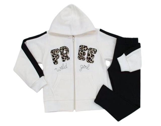 Conjunto Vrasalon Juvenil Feminina Moletom Capuz Legging