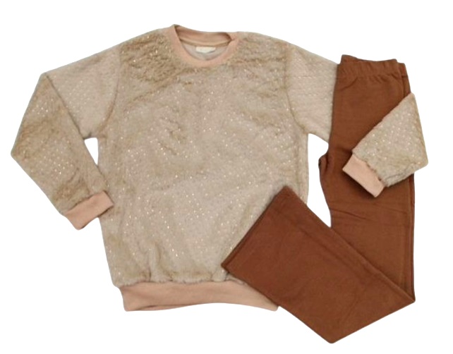 Conjunto Vrasalon Juvenil Feminina Fleece Flare