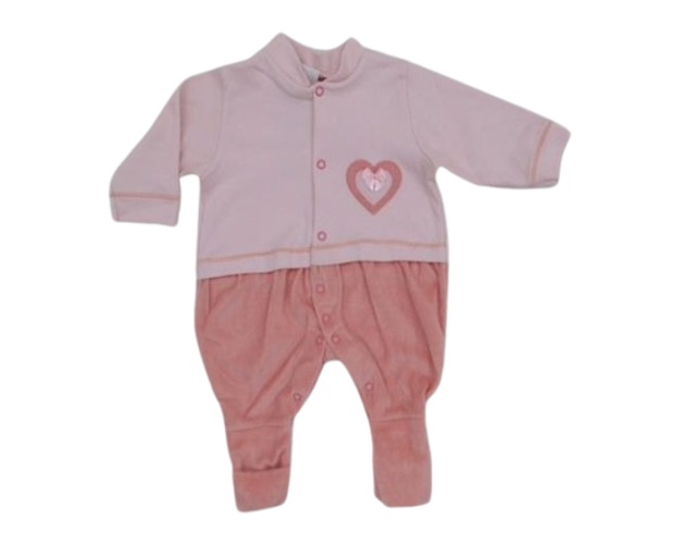 Macacão Bloomys Bebe Feminina Longo Plush Suedine