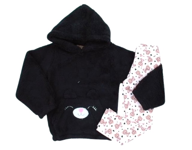 Conjunto Misspatota Primeiros Passos Feminino Sherpa Legging