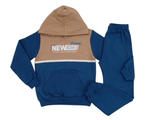 Conjunto Faraeli Infantil Masculino Moletom Capuz