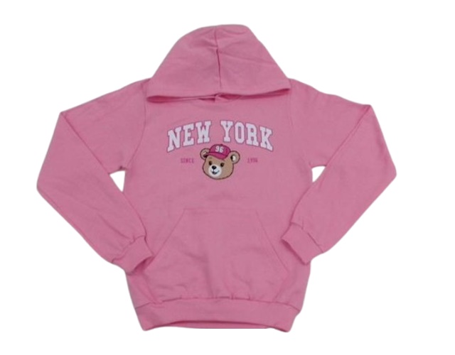 Blusa Rechsul Juvenil Feminina Moletom Capuz