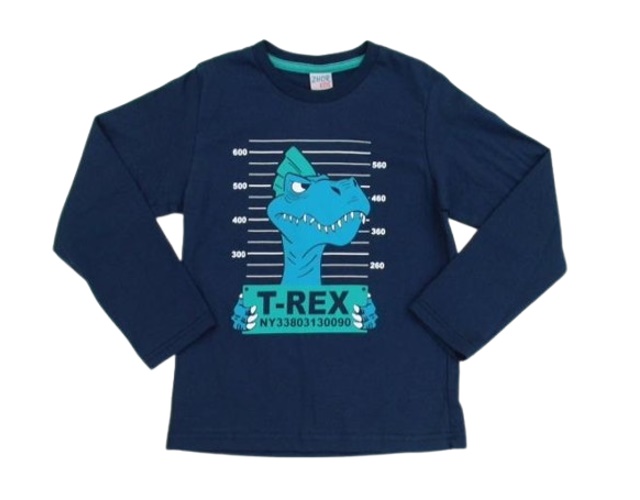 Camiseta Zhor Infantil Masculino Manga Longa Malha