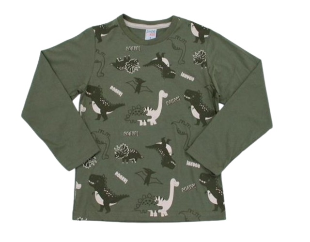 Camiseta Zhor Infantil Masculino Manga Longa Malha