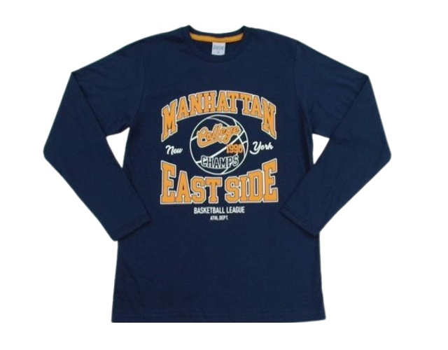 Camiseta Zhor Juvenil Masculino Manga Longa Malha