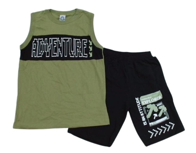 Conjunto Pk Juvenil Masculino Regata Machão Malha