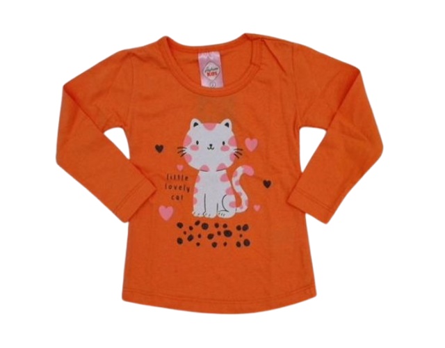 Blusa Fashionk Primeiros Passos Feminina Manga Longa Malha