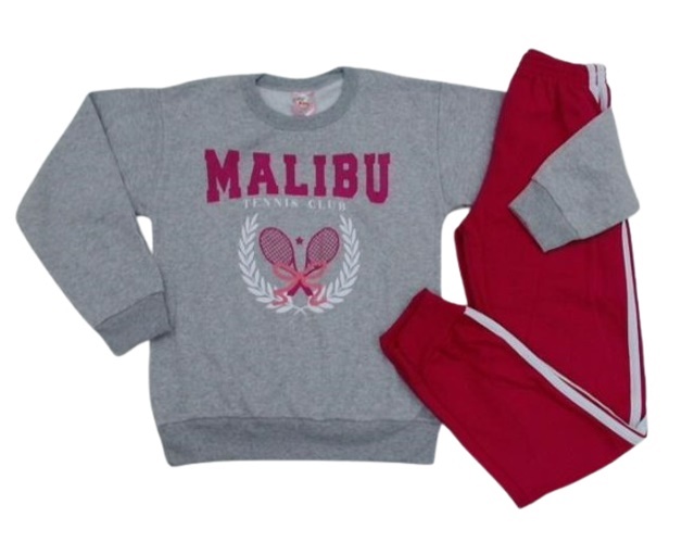 Conjunto Fashionk Juvenil Feminino Moletom Calça