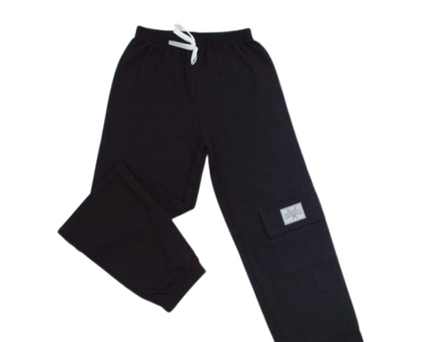 Calça Pimentinha Juvenil Masculino Moletom 1bolso