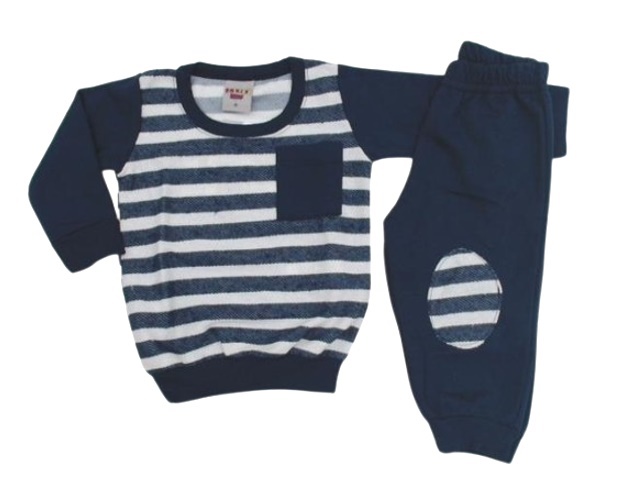Conjunto Pimentinha Bebe Masculino Moletom