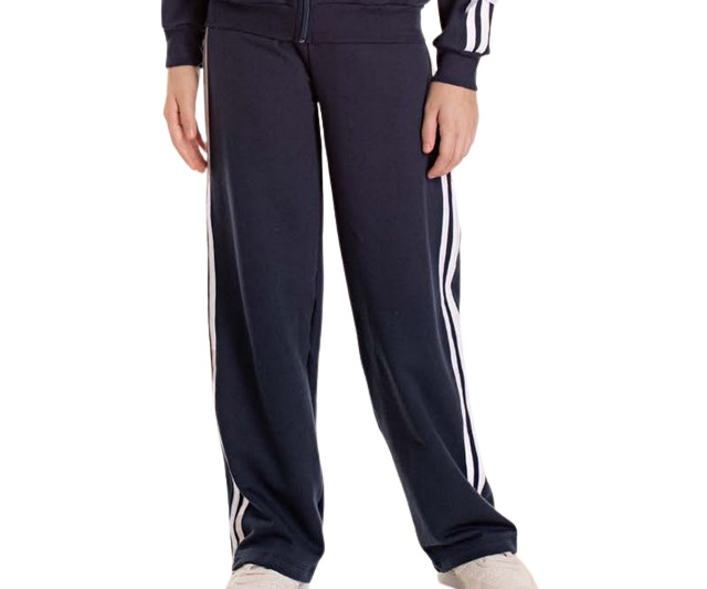 Calça Pimentinha Juvenil Feminina Moletom Wide Leg