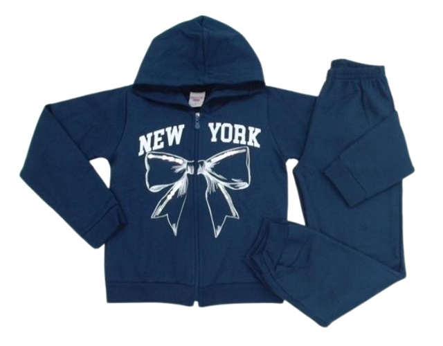 Conjunto Pimentinha Infantil Feminino Moletom Calça