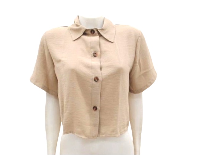 Camisete Armando Adulto Feminina Manga Curta Duna Cropped