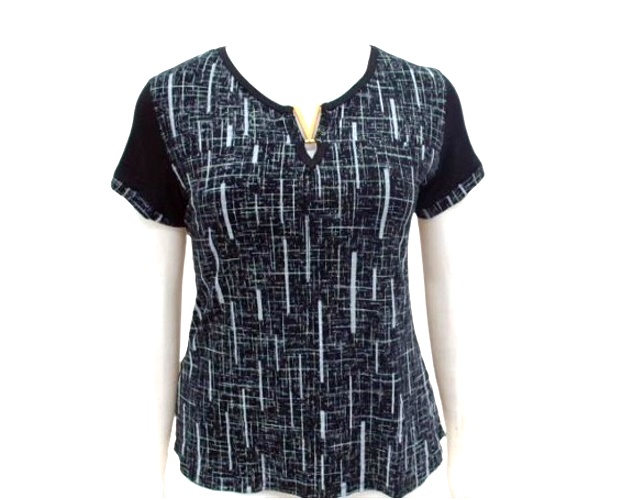 Blusa Armando Adulto Extra Grande Feminina Manga Curta Viscolycra