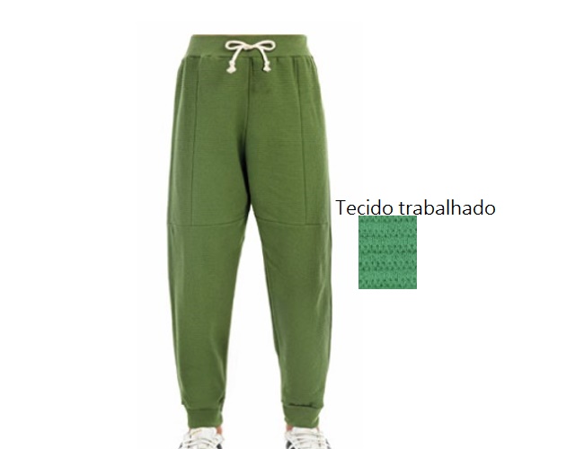 Calça Jaki Juvenil Masculino Moletom Trabalhado