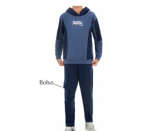Conjunto Jaki Juvenil Masculino Moletom Capuz