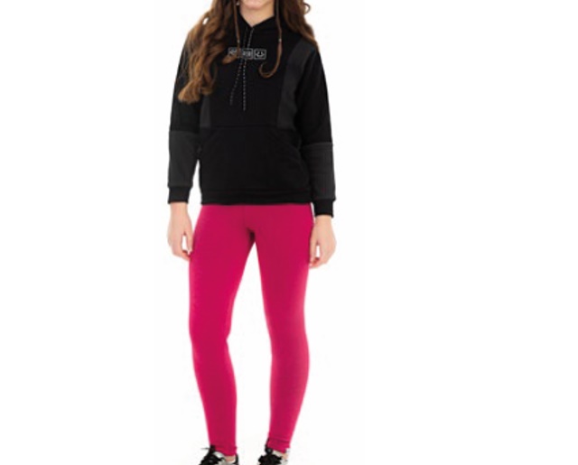 Conjunto Jaki Juvenil Feminina Moletom Capuz Legging