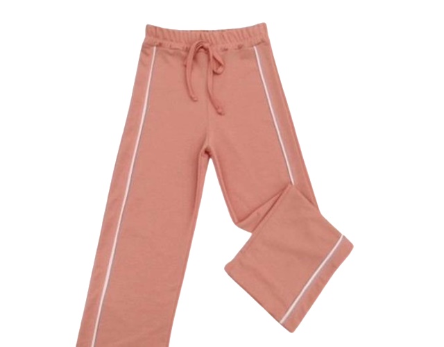 Calça Rose Infantil Feminina Molecotton Pantalona